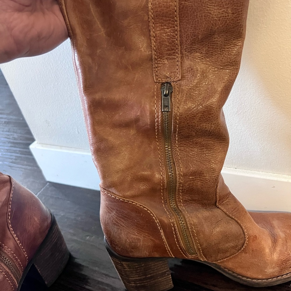 Leather Riding Boots - Picture 4 of 5